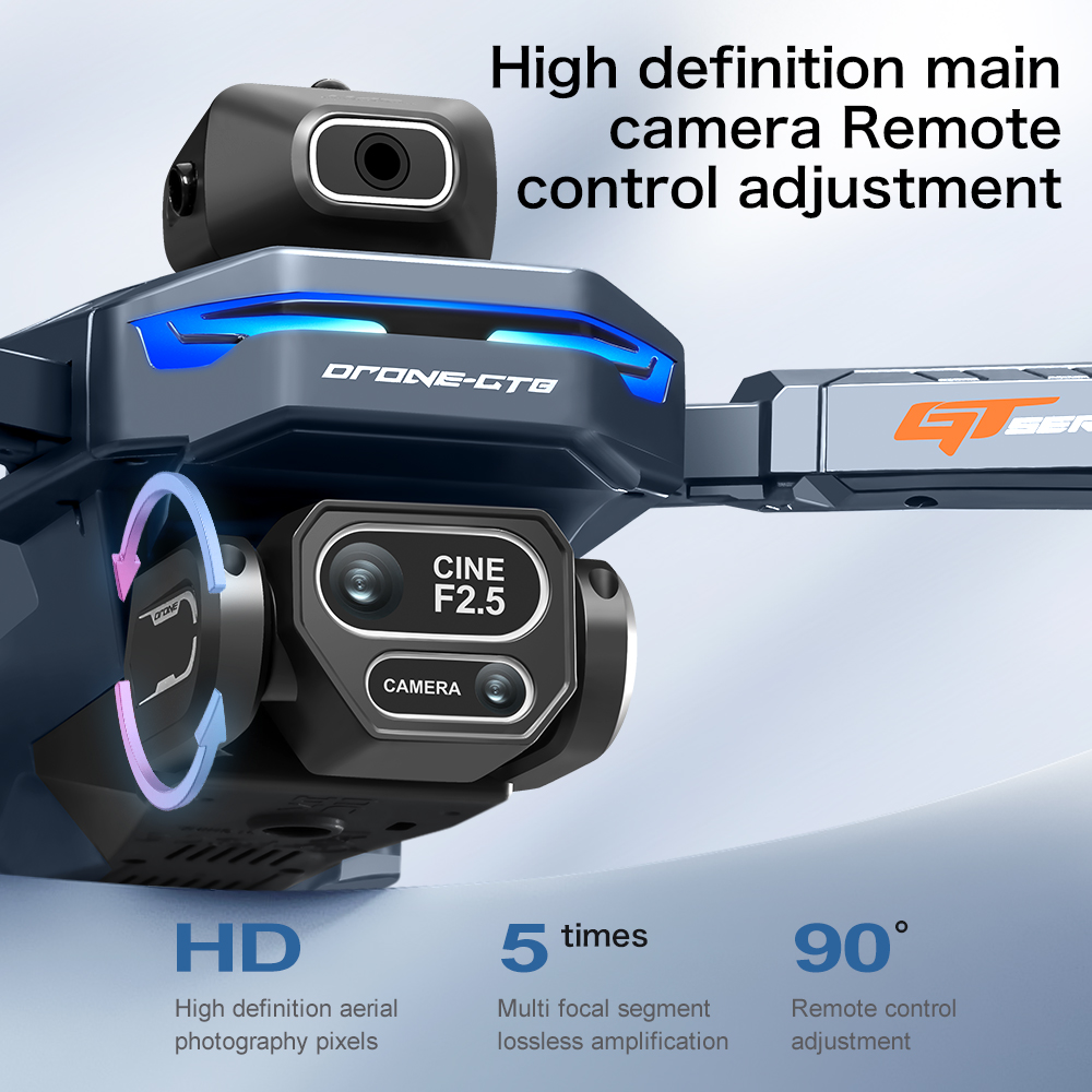 NEW GT8 HD RCドローン 4Kプロフェッショナルデ - Drone Kit Professional のレビューと価格