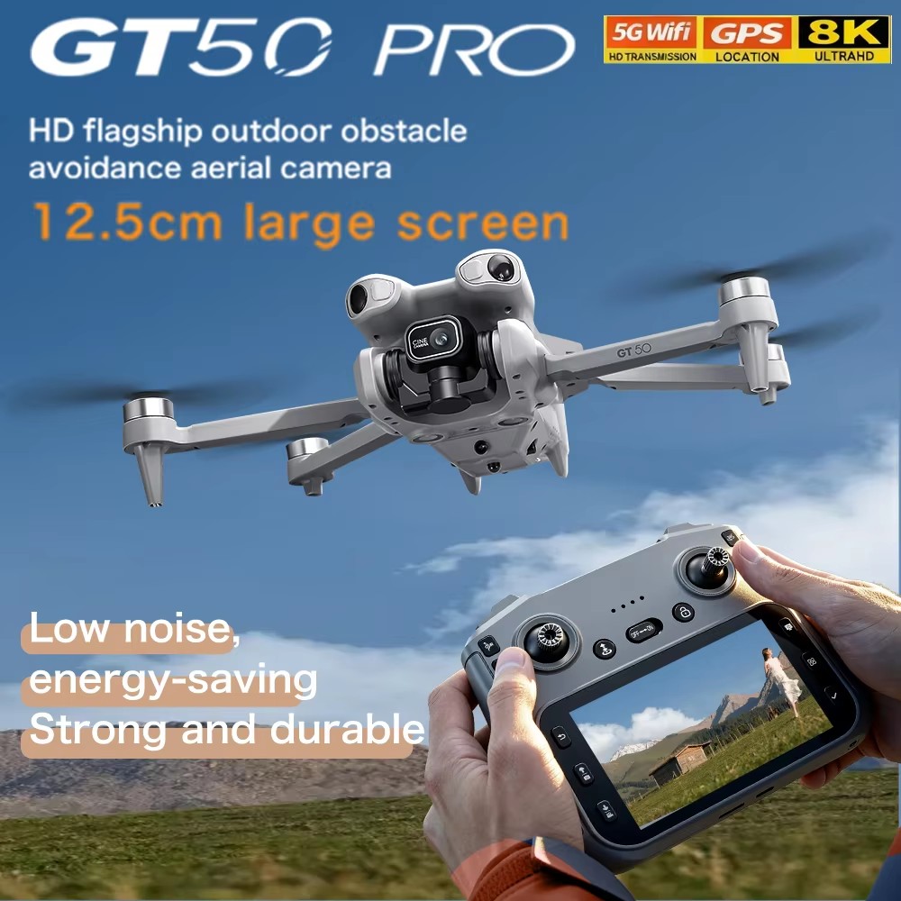 オリジナルGT50ドローン、FPV、4Kプロフェッショナル、 - Drone Kit Professional のレビューと価格