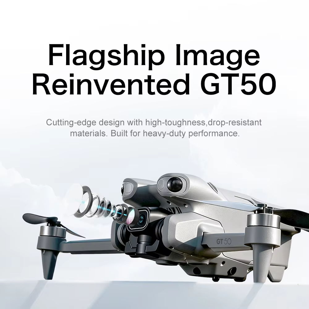 オリジナルGT50ドローン、FPV、4Kプロフェッショナル、 - Drone Kit Professional のレビューと価格