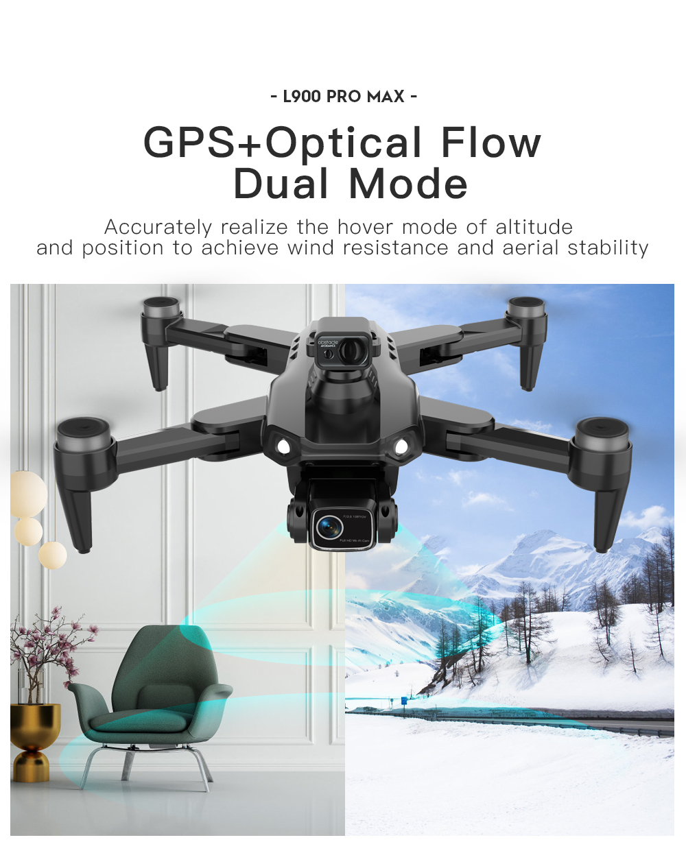 LYZRC L900 PRO MAX レーザー障害物回避 G - Drone Kit Professional のレビューと価格